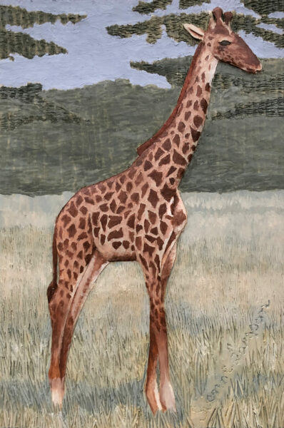 Giraff - 17x25cm